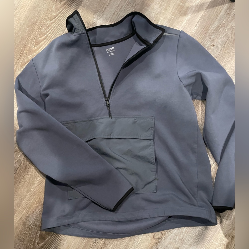Blue 1/4th zip